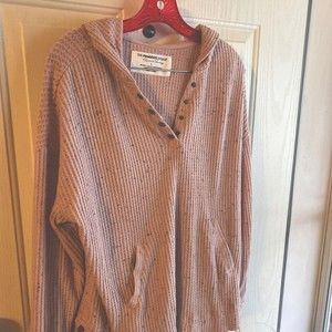 Chaser Women Pink Pullover Hoodie